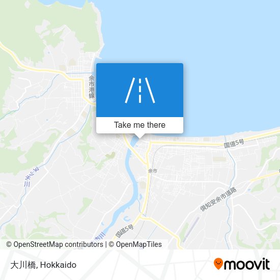 大川橋 map