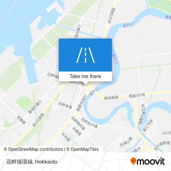 Hanazono Circular Line map