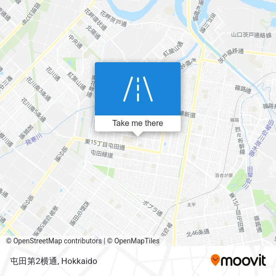 屯田第2横通 map