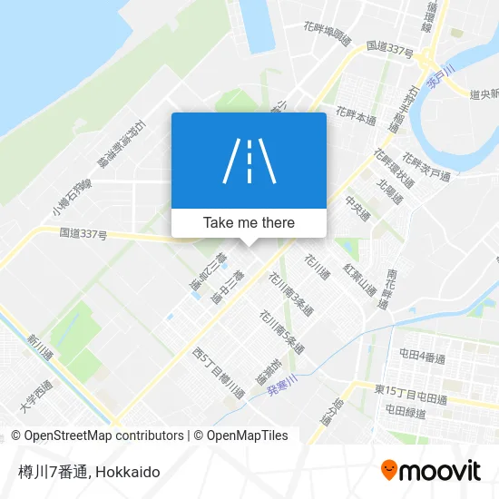 樽川7番通 map