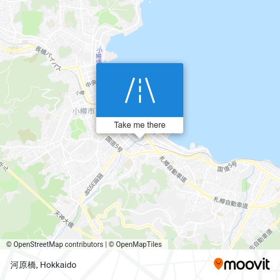河原橋 map