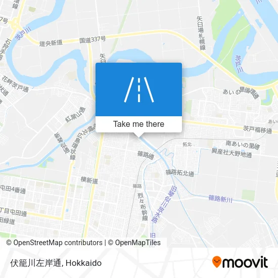 Fushiguro River Left Bank Street map