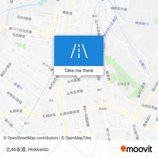 北46条通 map