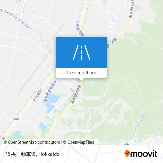 道央自動車道 map