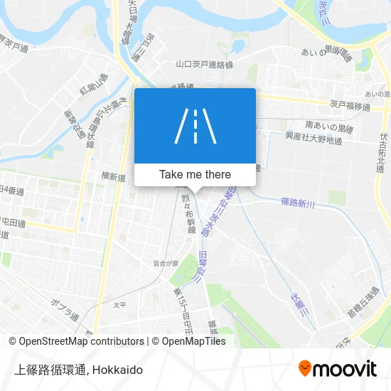 上篠路循環通 map