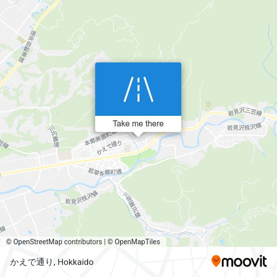 かえで通り map
