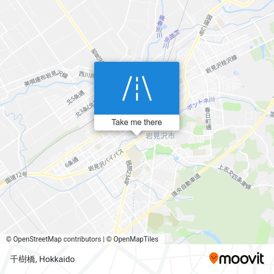 千樹橋 map