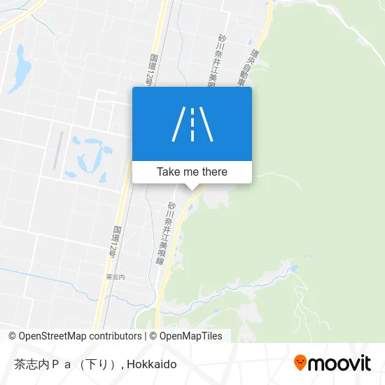 茶志内Ｐａ（下り） map