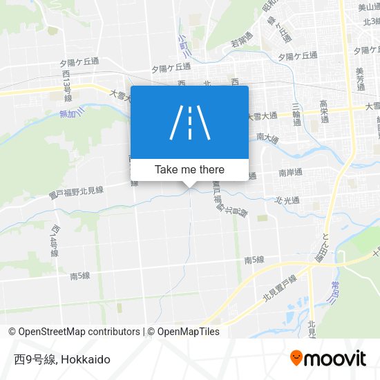 西9号線 map
