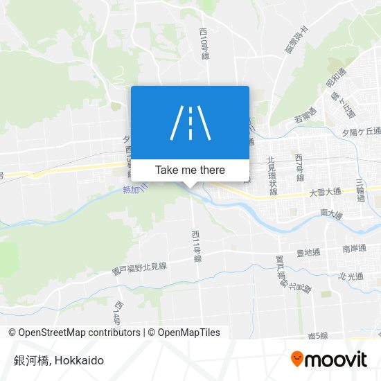 銀河橋 map