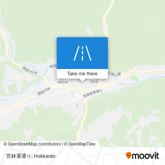 営林署通り map