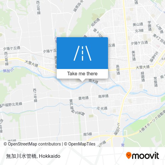 無加川水管橋 map