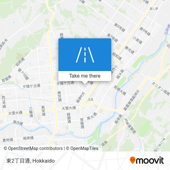 東2丁目通 map