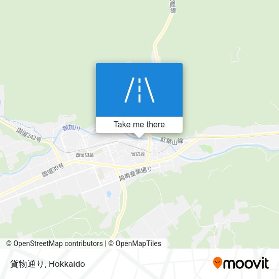 貨物通り map