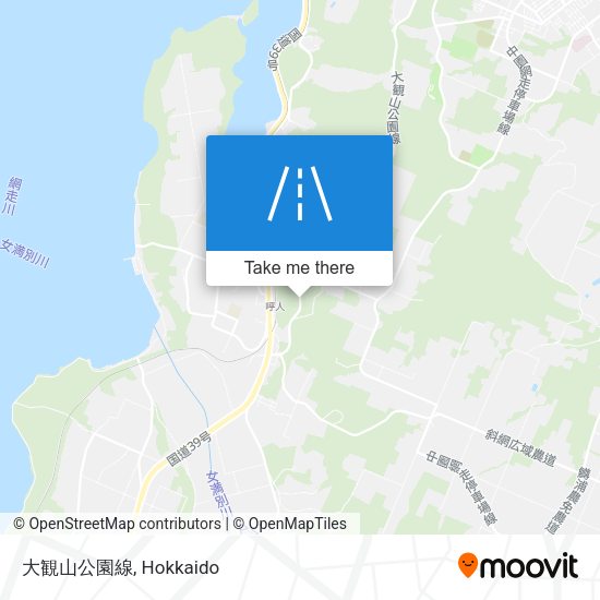 大観山公園線 map