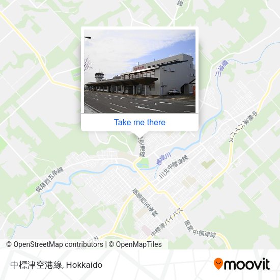 中標津空港線 map