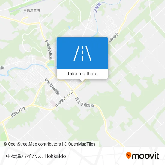 中標津バイパス map
