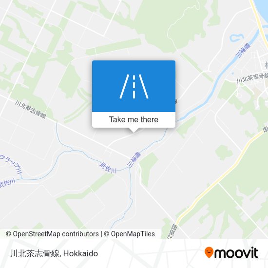 川北茶志骨線 map