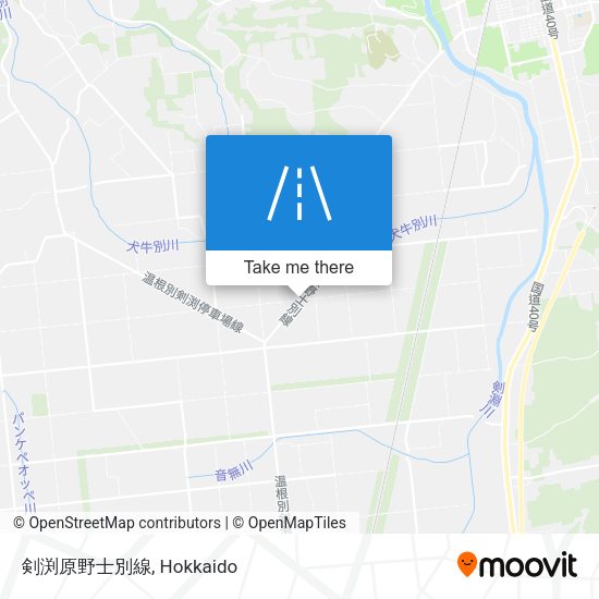 剣渕原野士別線 map