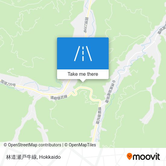 林道瀬戸牛線 map