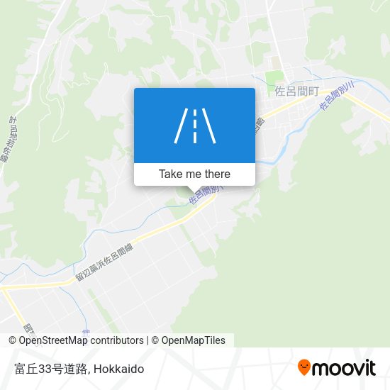 富丘33号道路 map