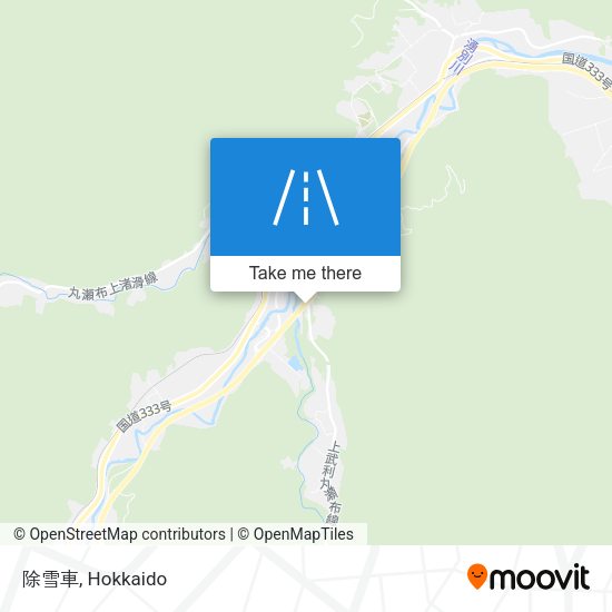 除雪車 map