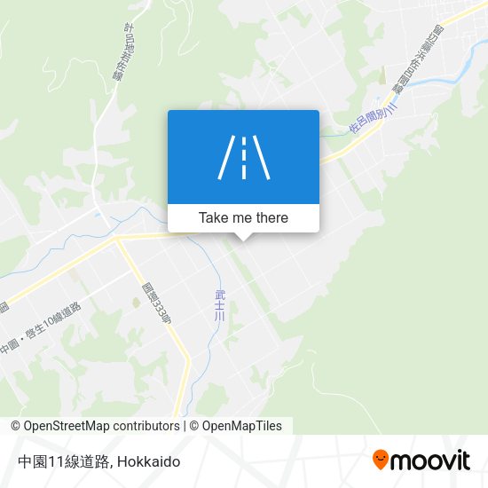中園11線道路 map