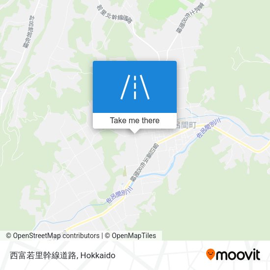 西富若里幹線道路 map