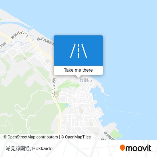 潮見緑園通 map