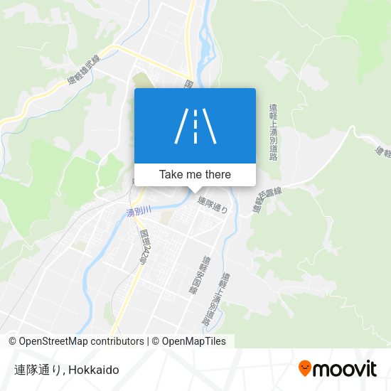 連隊通り map