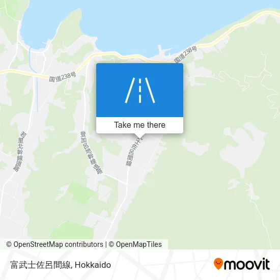 富武士佐呂間線 map