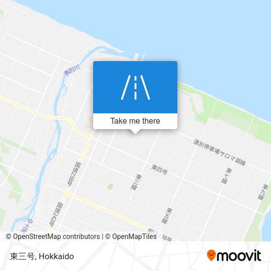 東三号 map