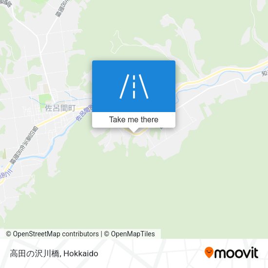 高田の沢川橋 map