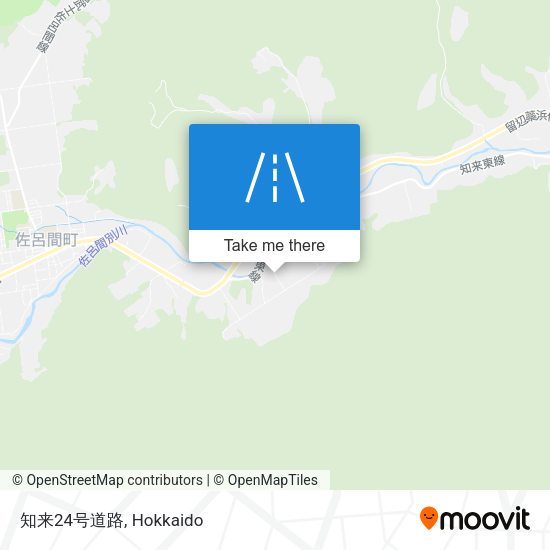 知来24号道路 map