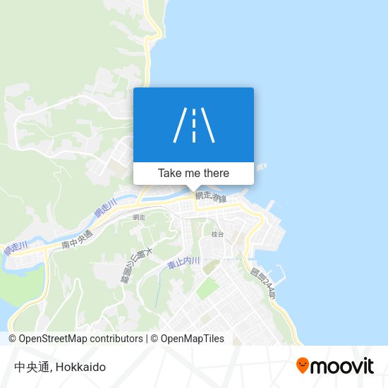 中央通 map