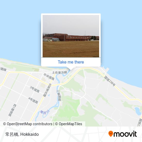 常呂橋 map