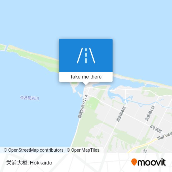 栄浦大橋 map