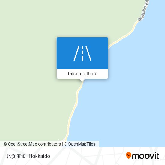 北浜覆道 map