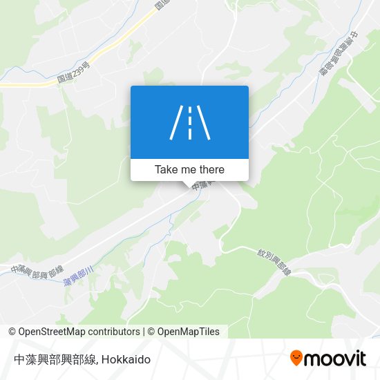 中藻興部興部線 map