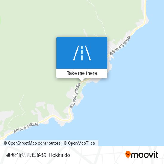 沓形仙法志鴛泊線 map