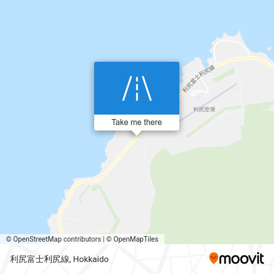 利尻富士利尻線 map