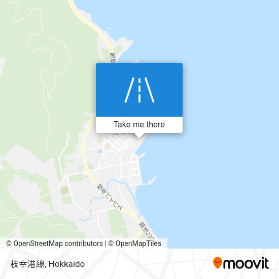 枝幸港線 map