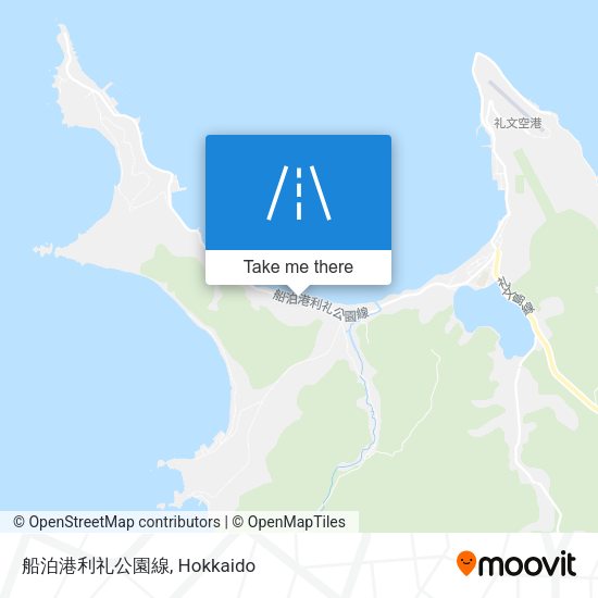 船泊港利礼公園線 map