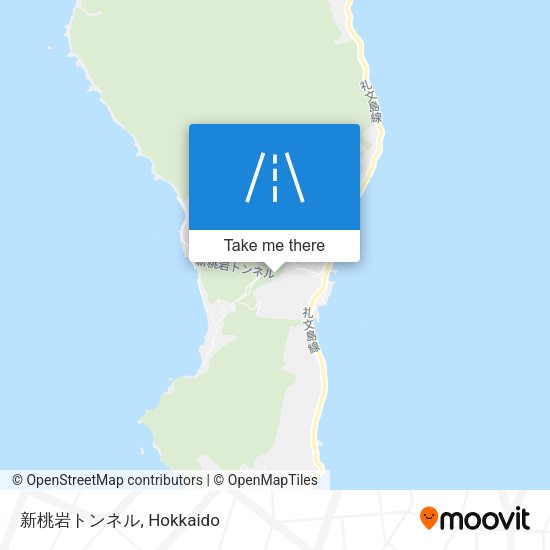 新桃岩トンネル map