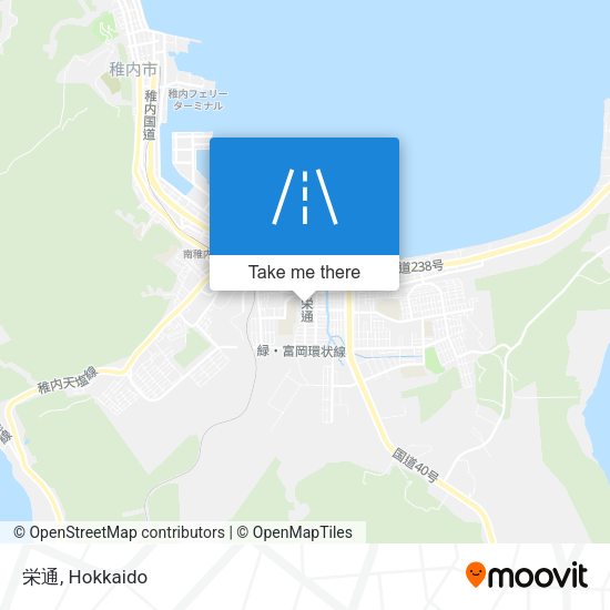 栄通 map