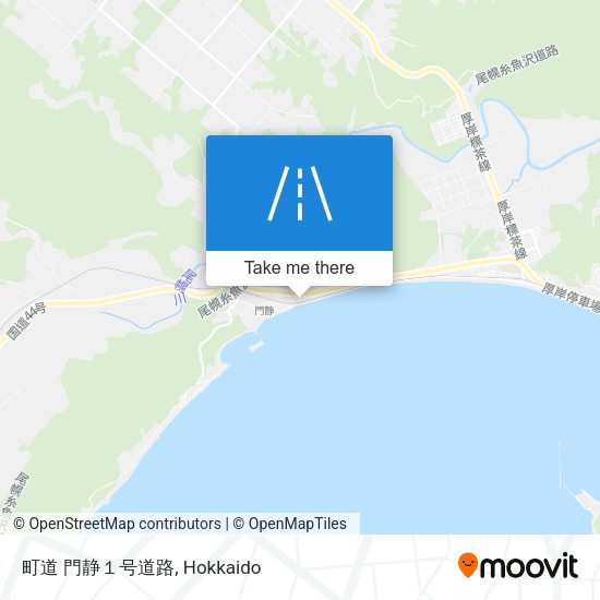 町道 門静１号道路 map