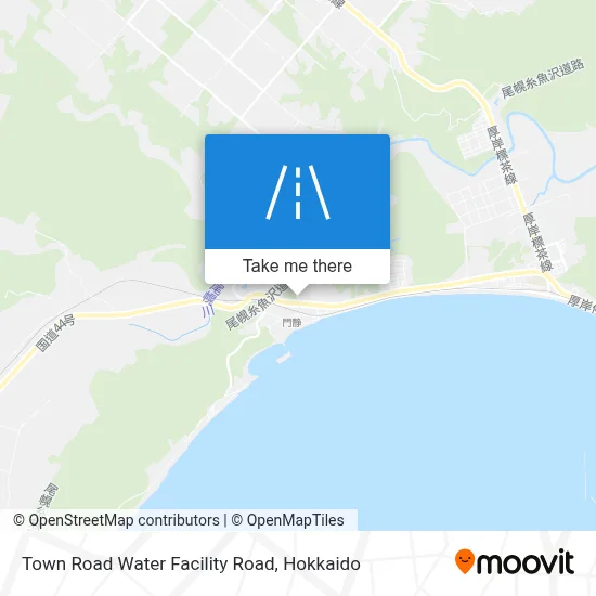 Town Road Water Facility Road map