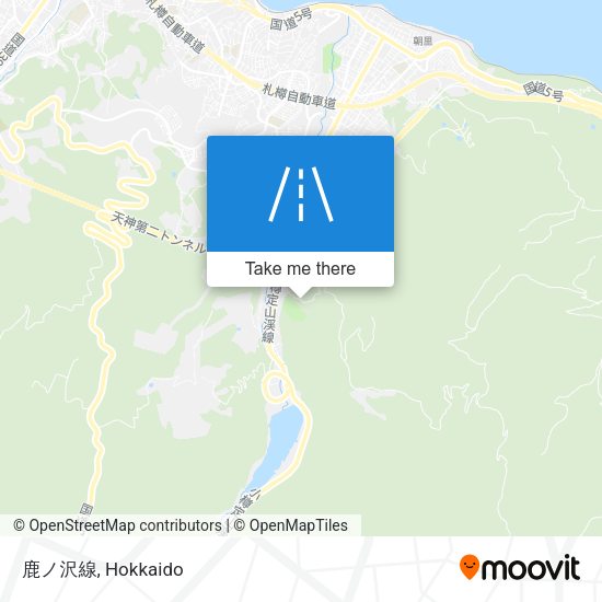 鹿ノ沢線 map