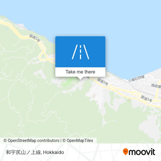 和宇尻山ノ上線 map