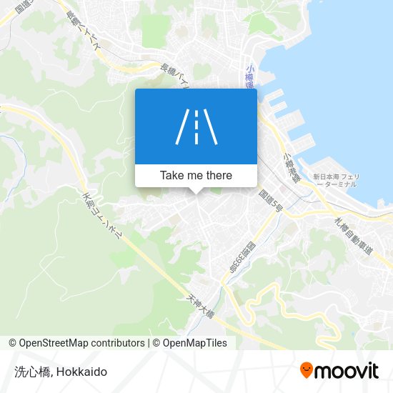 洗心橋 map